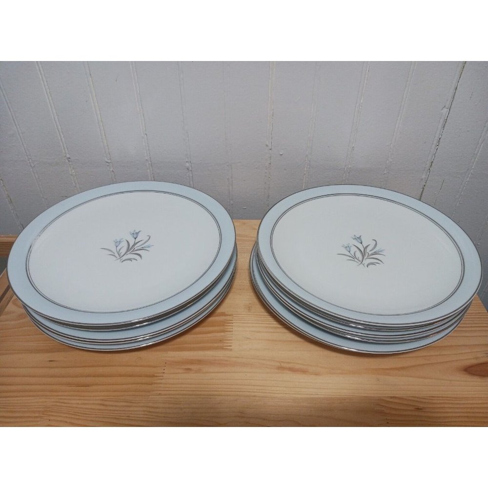 Noritake Bluebell Dinner Plate 10-1/2" Pattern #5558 Japan